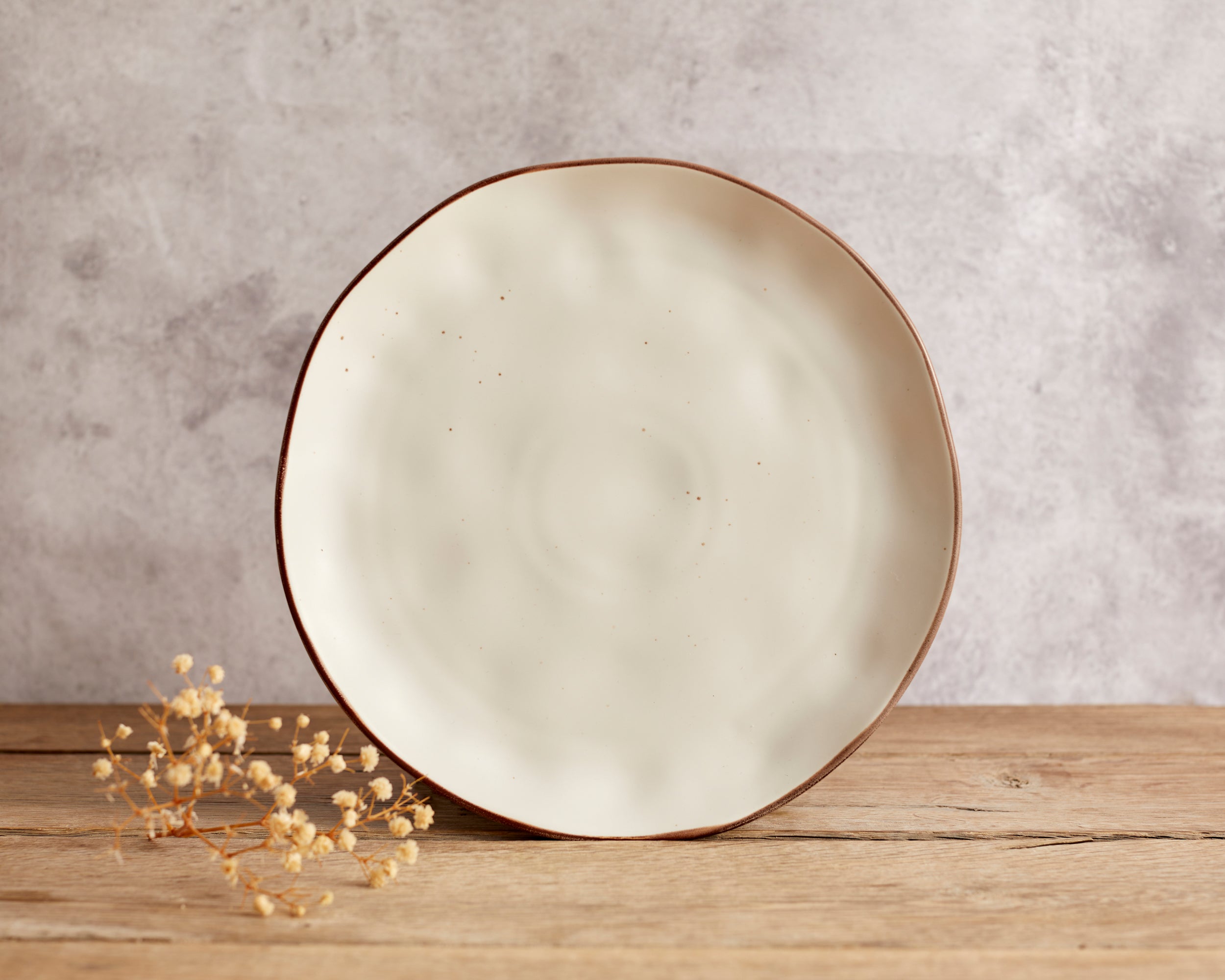 Florence Porcelain Round Dinner Plate